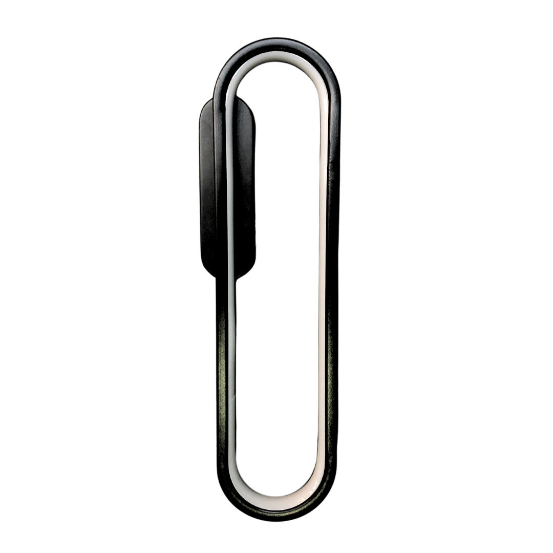 LÁMPARA PARED VINTAGE APLIQUE OVALO NEGRO 1 LUZ