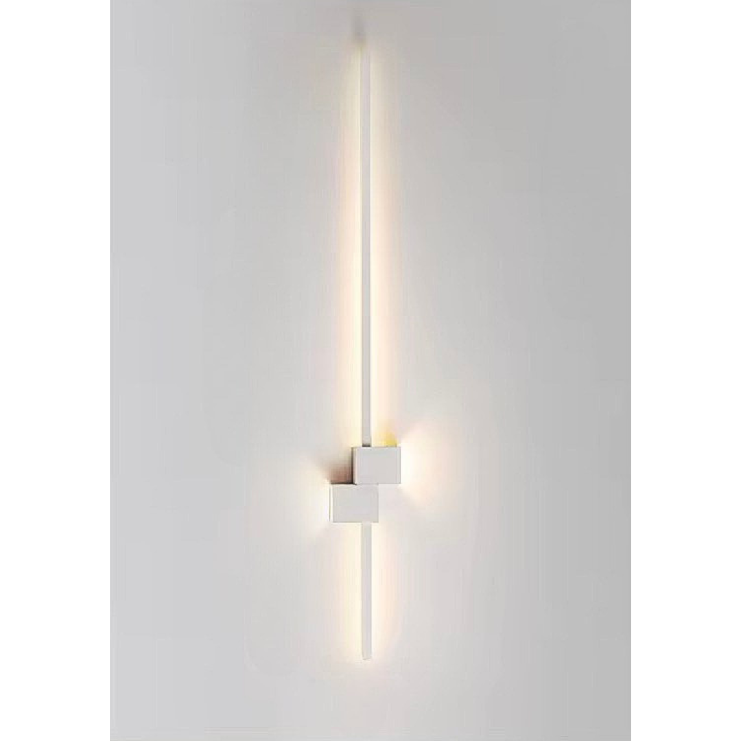 LÁMPARA PARED VINTAGE APLIQUE LUZ LATERAL BLANCO 1 LUZ
