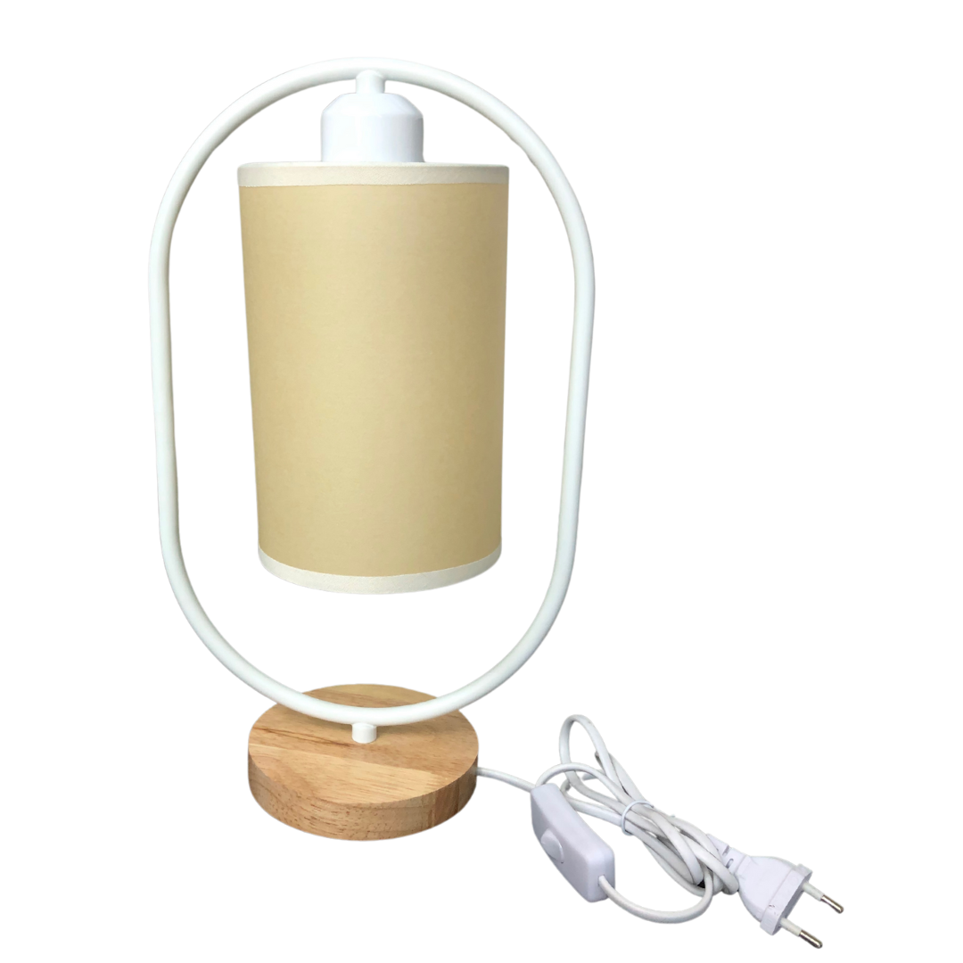 LÁMPARA DE MESA CAPERUZA 1 LUZ