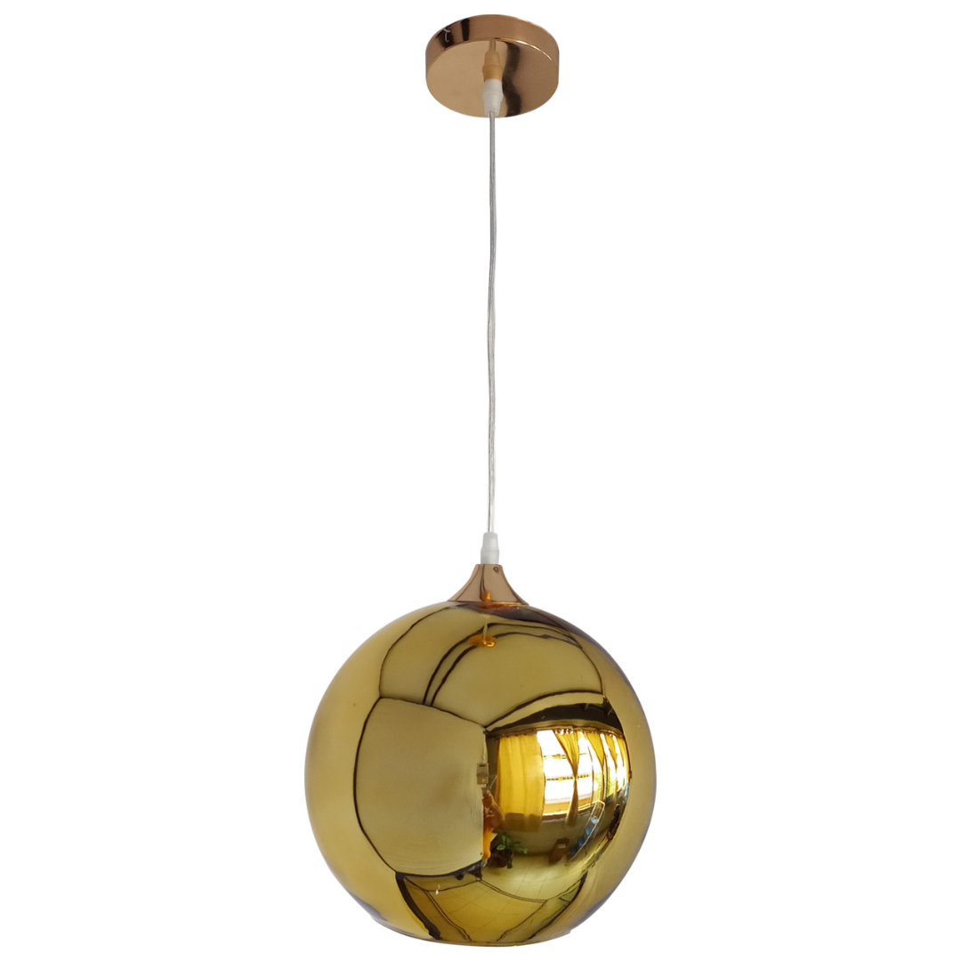 GOLDEN SPHERE VINTAGE LAMP 