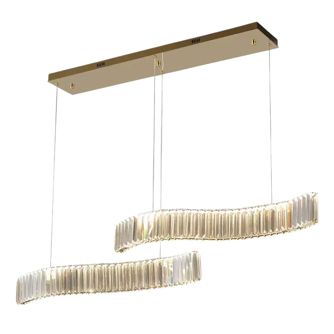 LÁMPARA LED DOS OLAS 2 LUCES