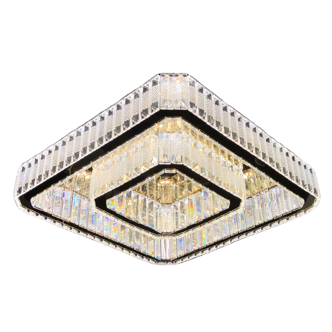 SMALL SQUARE GLASS LED LAMP 