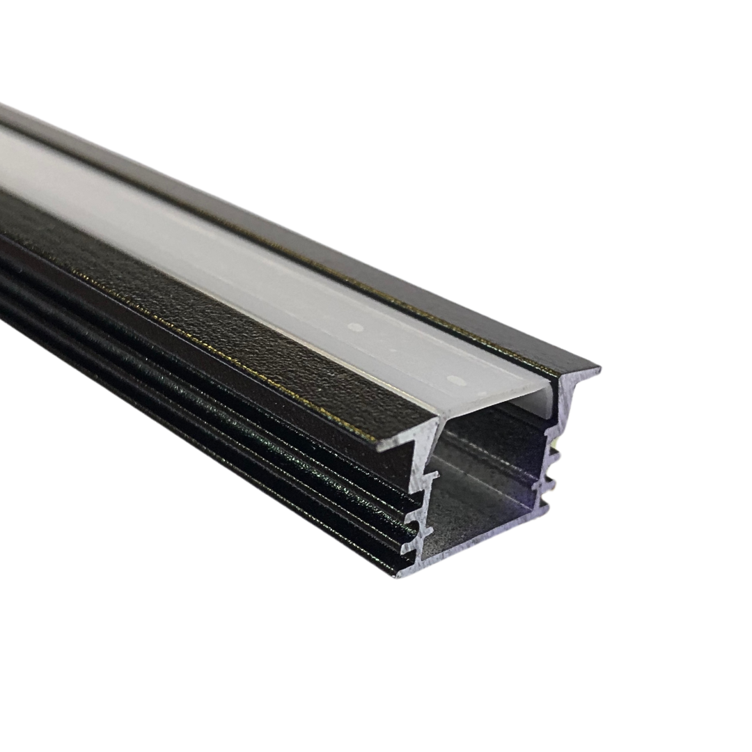 PERFIL DE ALUMINIO DOBLE FONDO PARA CINTA LED