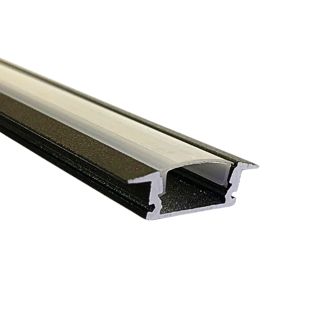 PERFIL DE ALUMINIO PLANO PARA CINTA LED